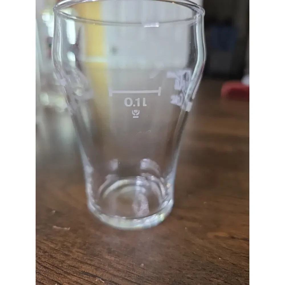 Vtg Trink Coca-Cola Coke Koffeinhaltig German 3-3/4